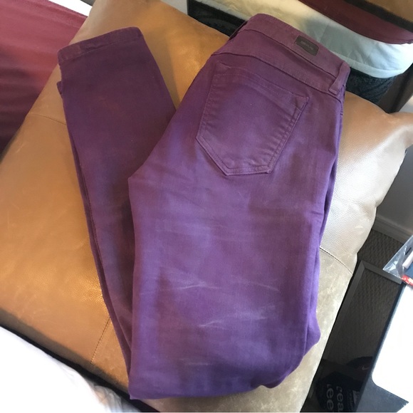 Bleulab Detour Legging - Reversible Low Rise Purple Jeans - Picture 8 of 8